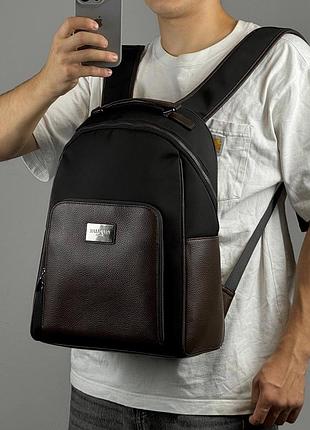 Balmain paris backpack рюкзак сумка ранець портфель наплічник баул органайзер кейс валіза дорожня міський класичний для роботи навчання балмеін