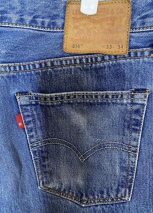 Джинси чоловічі levi's прямі сині 6