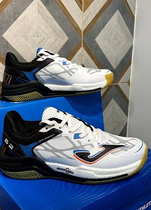 Кросівки чоловічі joma v6.2 білі, чорні для волейболу, гандболу, залу (eur 40 / 25.5 см)