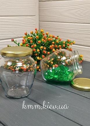 Банка скляна з кришкою амфора велика 314мл