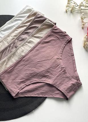 5 шт набір трусиків бавовняні h&m