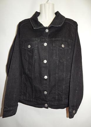 Куртка джинсова жіноча vintage anko, ukr 54-56, eur 46 001dd (в зазначеному розмірі, тільки 1 шт.)