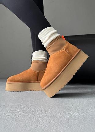 Уггі ugg classic dipper low chestnut 7