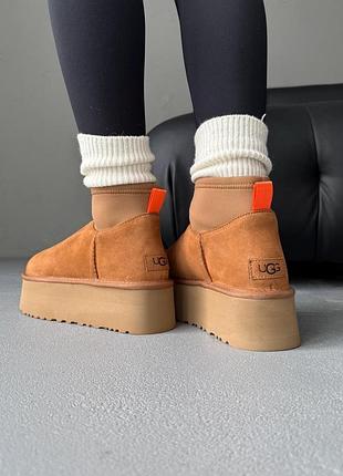 Уггі ugg classic dipper low chestnut 5