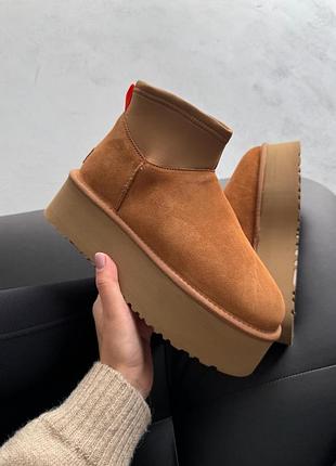 Уггі ugg classic dipper low chestnut 10
