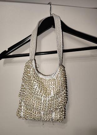 Вечерняя сумочка из бисера и жемчуга primark