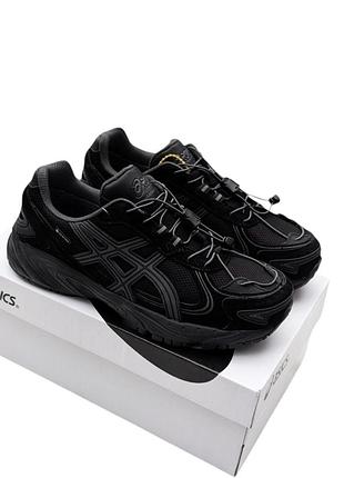 Мужские термо кроссовки asics gel t v4 черные (gore-tex)❄️
