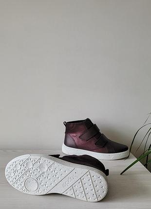 Ботинки кожаные оригинал ecco street tray 705313 гг.38,39 10
