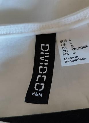 Белый топ h&amp;m 4