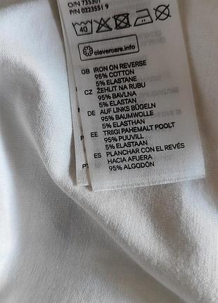 Белый топ h&amp;m 5