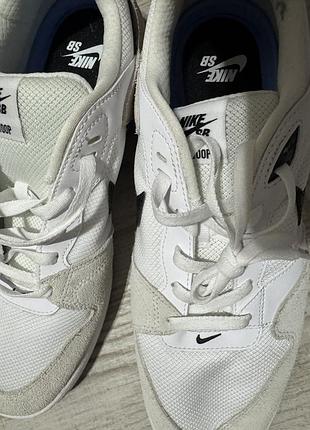 Кросівки nike білі з чорним 7