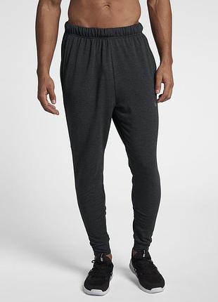 Новые спортивные штаны nike dri-fit dry hyperdry tapered long pants - xl