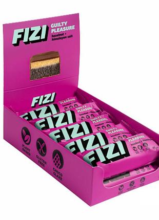 Fizi chocolate bar - 10х45g hazelnut-himalayan salt