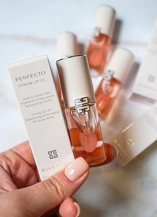 Олія-сироватка для губ given chy perfecto serum lip oil 00 perfecto
