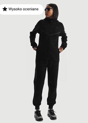 Спортивний костюм чоловічий nike tech fleece чорний