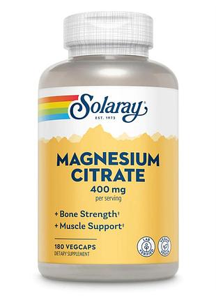 Magnesium citrate 400mg - 180 vcaps