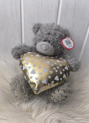Мішка тедді teddy bear me to you м'яка іграшка медведик ведмедик з серцем серце