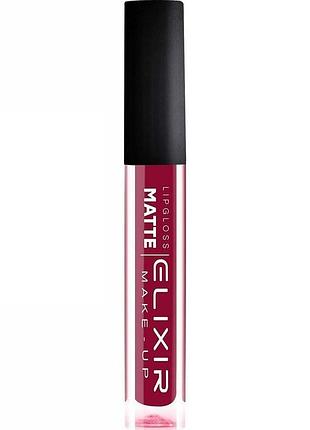 Рідка помада для губ матова elixir liquid lip matte тон 423 beet red