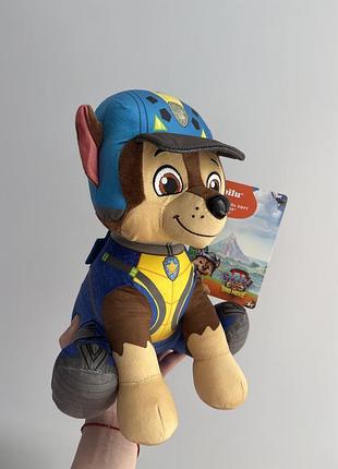 Іграшка мʼяка щенячий патруль гонщик paw patrol великий мʼякий нова