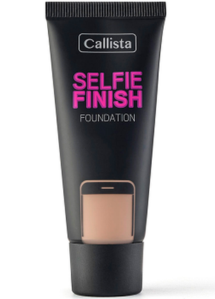 Тональний крем callista selfie finish foundation spf15 тон 110 sandstone, 25мл, 25 мл