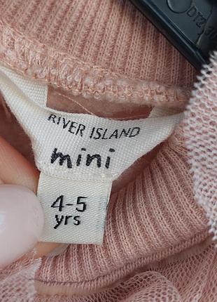 Тепла сукня river island для дівчинки 3-4р 5