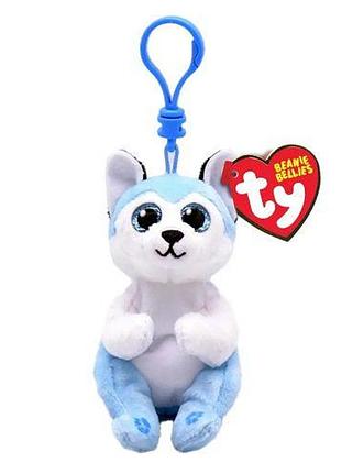 Детская игрушка мягконабивная ty beanie bellies хаски thunder 12см, арт. 43105