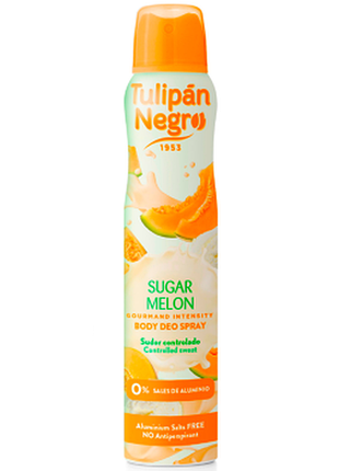 Дезодорант-спрей tulipan negro сахарная дыня, 200мл, 200 мл