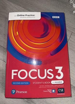 Підручник з англійської мови focus 3 student's book second edition pearson