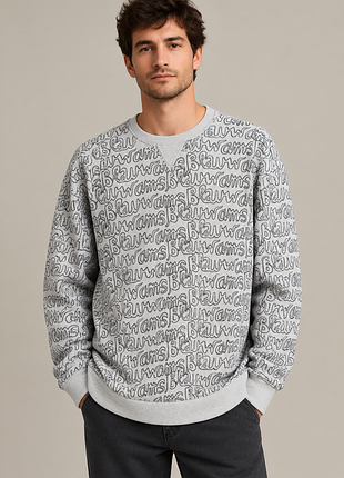 Лонгслив scotch &amp; soda xl 100% хлопок | плотная двунитка | оверсайз