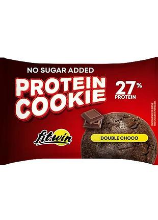 Protein cookie 27% - 10x40g double choco