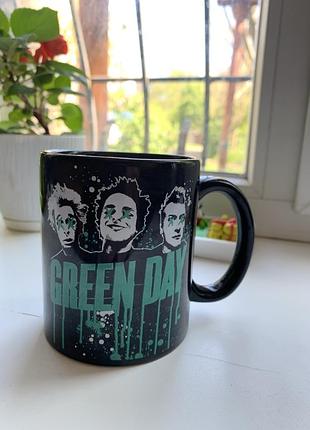 Чашка green day мерч punk rock