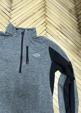 Кофта жіноча спортивна the north face flashdry флісова сіра