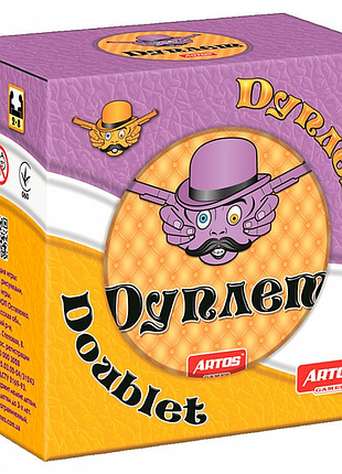 Настольная игра дуплет 1007 в тубе