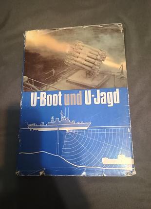 Редкая u-boot und u-jagd (подводные лодки и противолодочная оборона),  гюнтер краузе (günter krause) 1986 на немецком