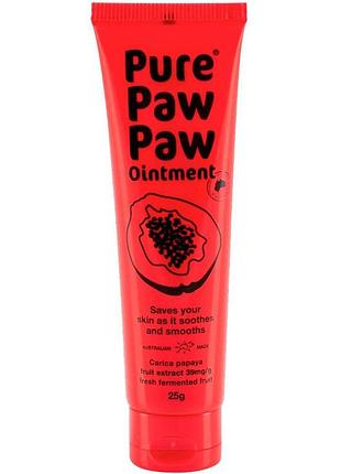 Pure paw paw бальзам для губ восстанавливающий original, 25 г