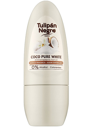 Дезодорант кульковий tulipan negro ніжний кокос, 50мл, 50 мл