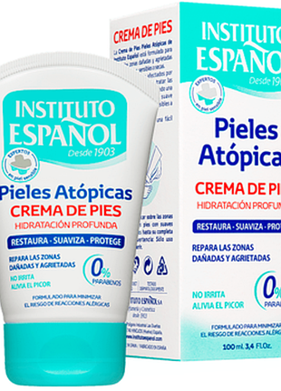 Крем для ног instituto espanol atopic skin для чувствительной кожи, 100мл, 100 мл