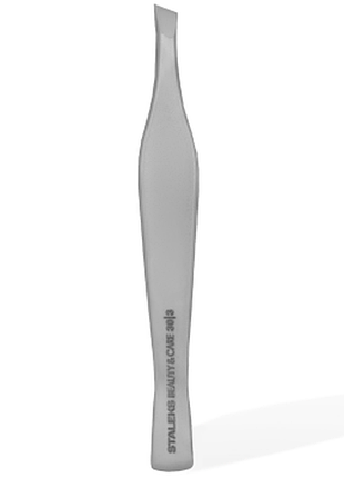 Пинцет для бровей staleks beauty & care 30 type 3 (широкий скошенный)