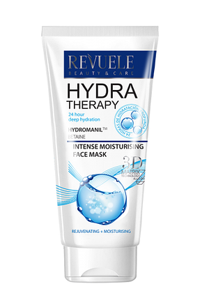 Revuele интенсивно увлажняющая маска для лица hydra therapy, 150 мл, 150 мл