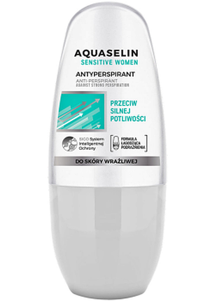 Антиперспірант кульковий aa cosmetics aquaselin sensitive women, 50мл, 50 мл