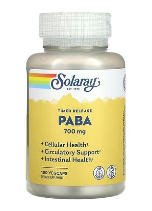 Paba 700mg - 100 vcaps