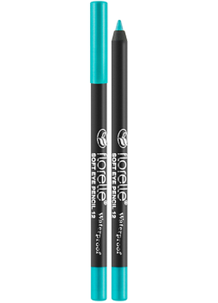 Карандаш для глаз florelle soft eye penci водостойкий тон 12, 1,2г, 1,2 г