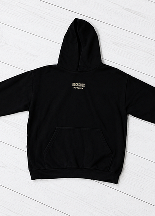 Плотное худи los angeles apparel heavy fleece 14 oz в размере xl с принтом rockshox