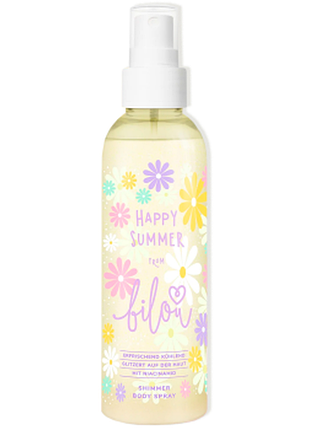 Спрей для тіла з шиммером bilou happy summer, 150мл, 150 мл