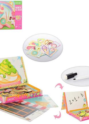 Дерев'яна іграшка пазли md 2815 магнітні солодощі