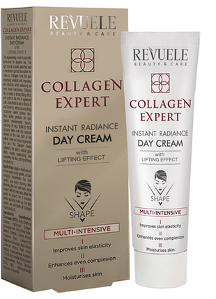 Revuele крем-сияние дневное collagen expert, 50 мл, 50 мл