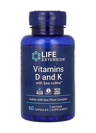 Vitamins d and k with sea-iodine™ - 60 caps