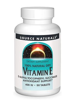 Vitamin e 400 iu d-alpha tocopherol - 50 tabs