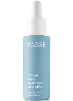 Сыворотка для лица увлажняющая (тройная гиалуроновая кислота) paese serum triple hyaluronic acid 1,5%, 30мл, 30 мл