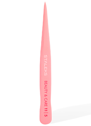 Пінцет для брів staleks beauty & care 11 type 5 (точковий)